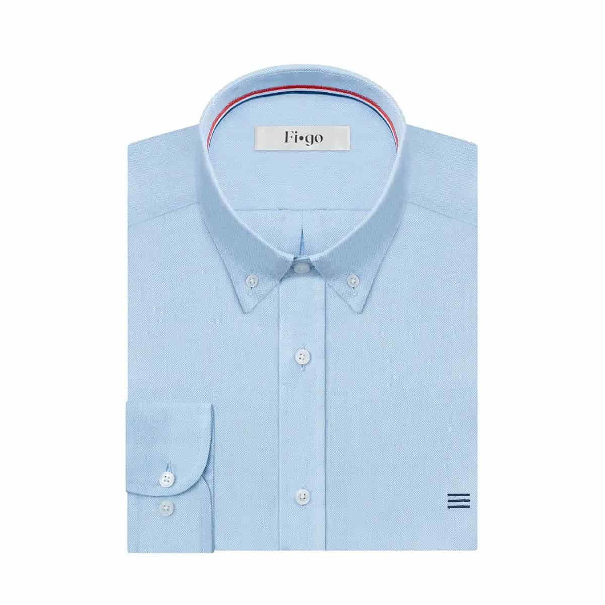 Camisa Royal Oxford - Blu République - miniatura 4