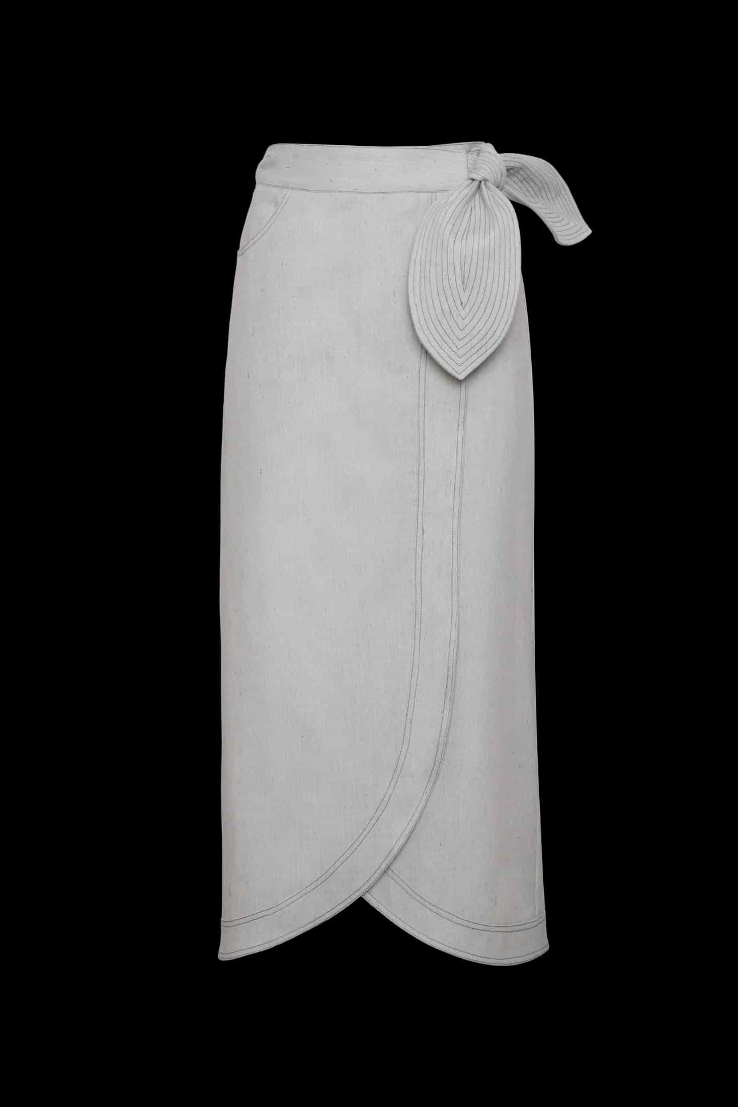AURORA SKIRT DENIM - miniatura 2
