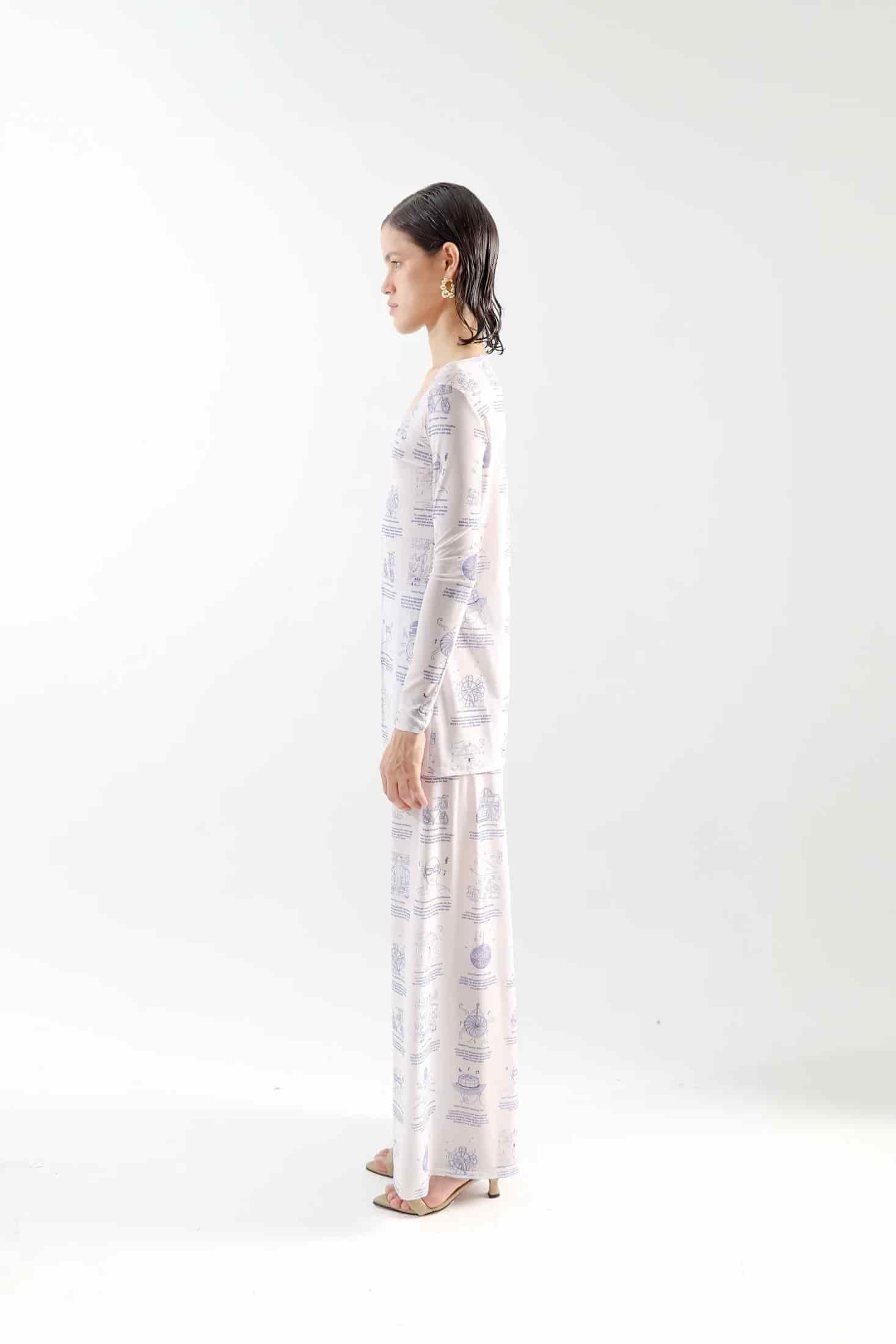 'Patents' Mesh Pants - miniatura 13