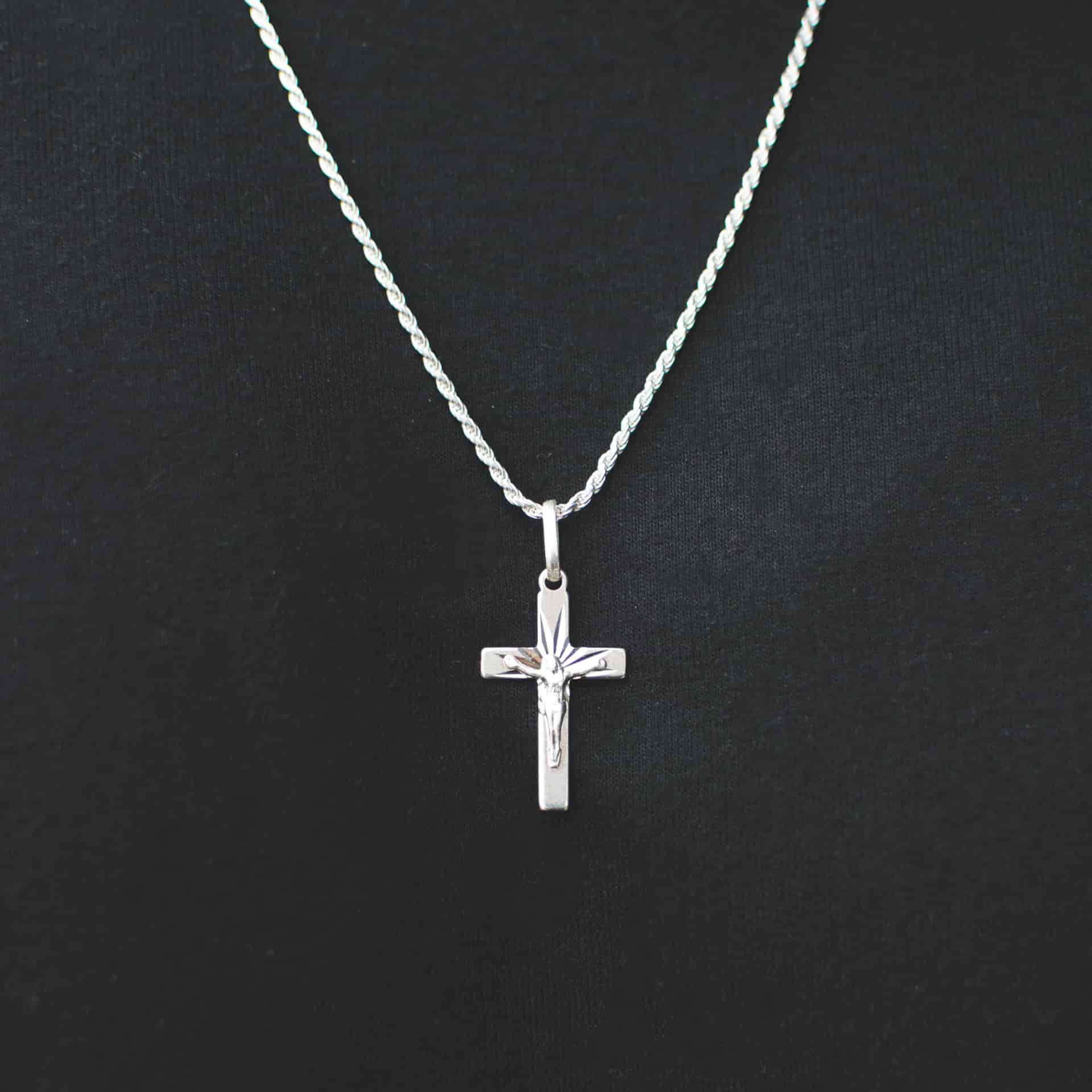 Cadena Jeshua Plata Ley 925 - miniatura 2