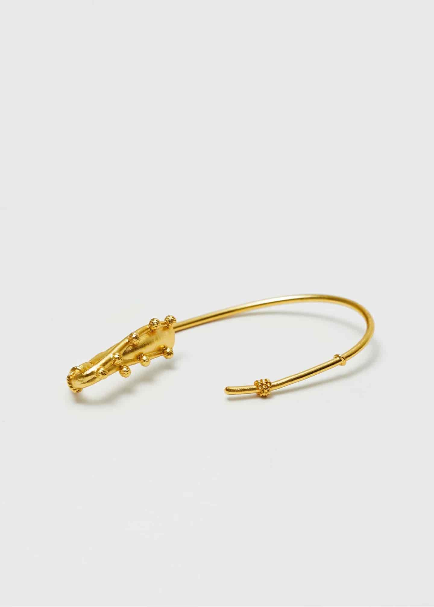 Earcuff Estambre Dorado - miniatura 5