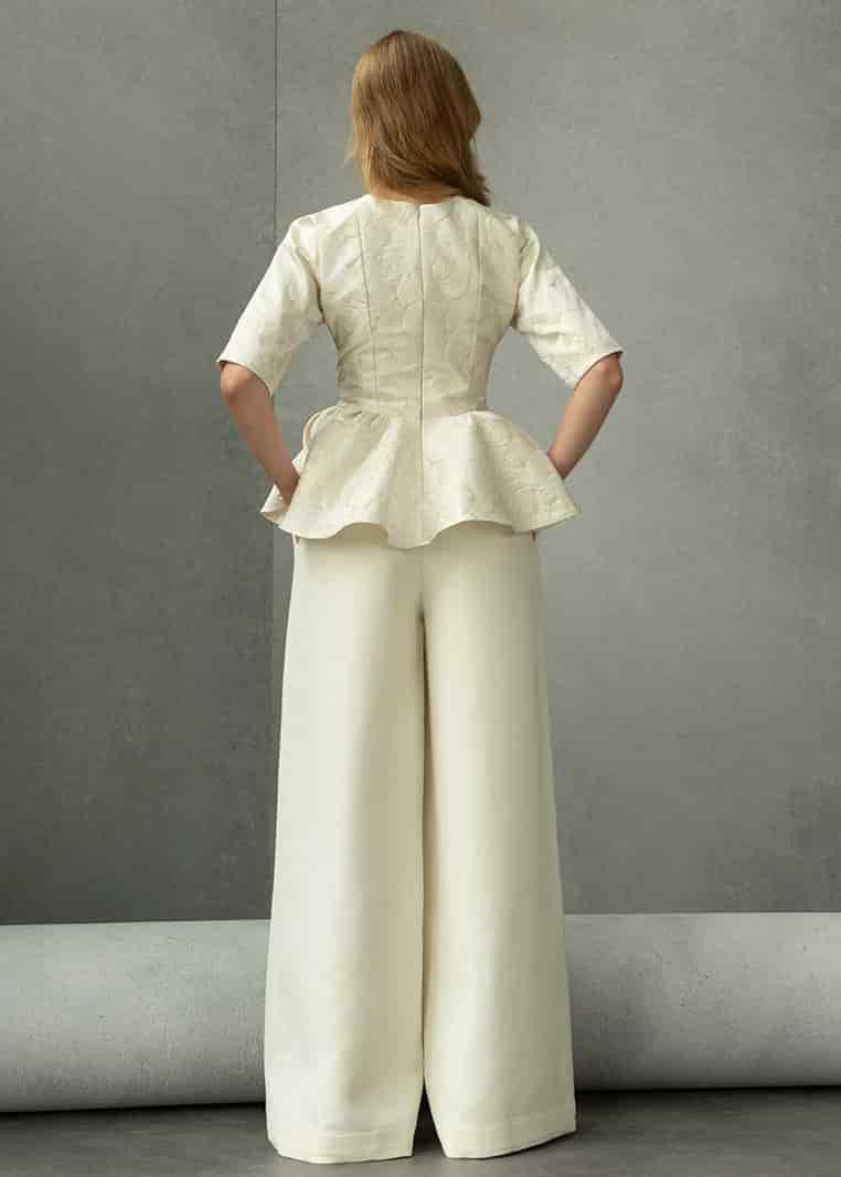 PEGGY TOP IN WHITE - miniatura 4