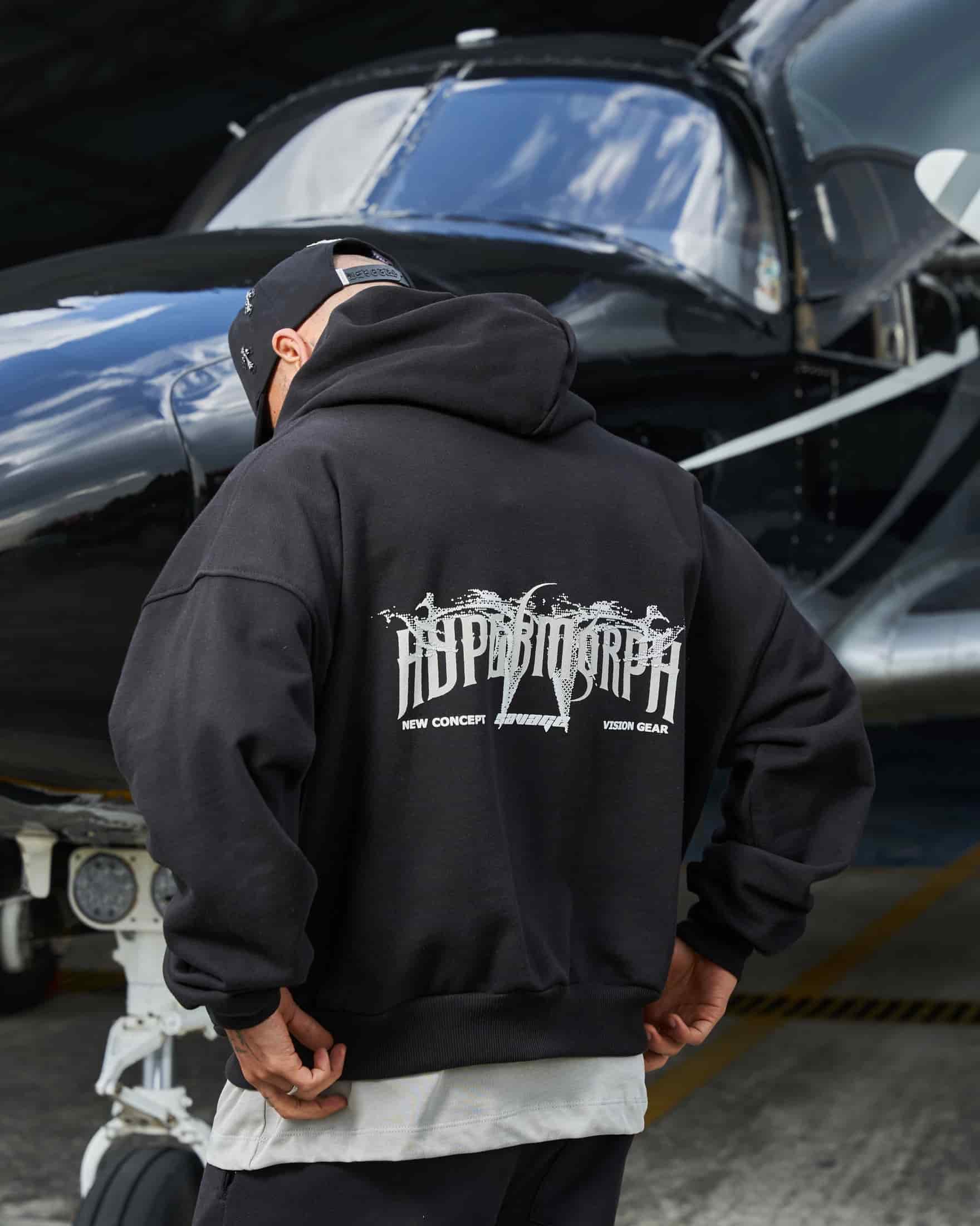 Double Zip Hoodie Hypermorph 400 gramos - miniatura 4
