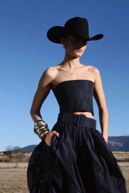 TAFFETA CORSET TOP - miniatura 1