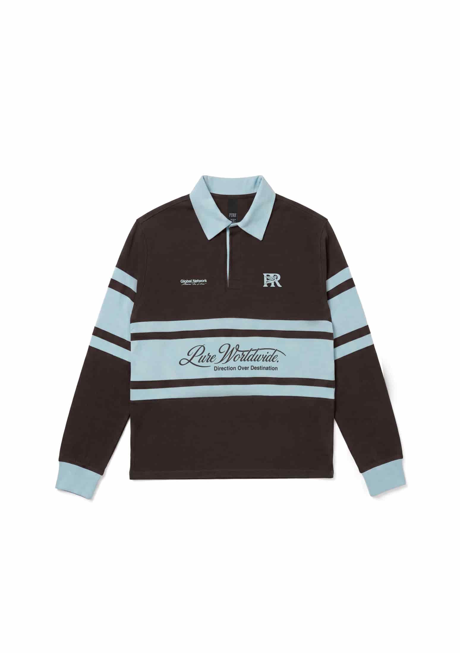 Across The Lines Brown Polo - miniatura 1