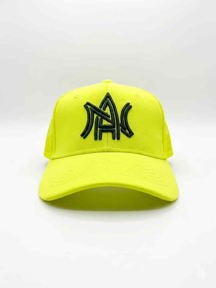 GORRA VERDE FOSFORECENTE A/N CURVO - miniatura 1