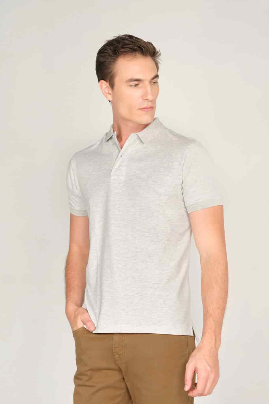 Camiseta Polo Melange - miniatura 1