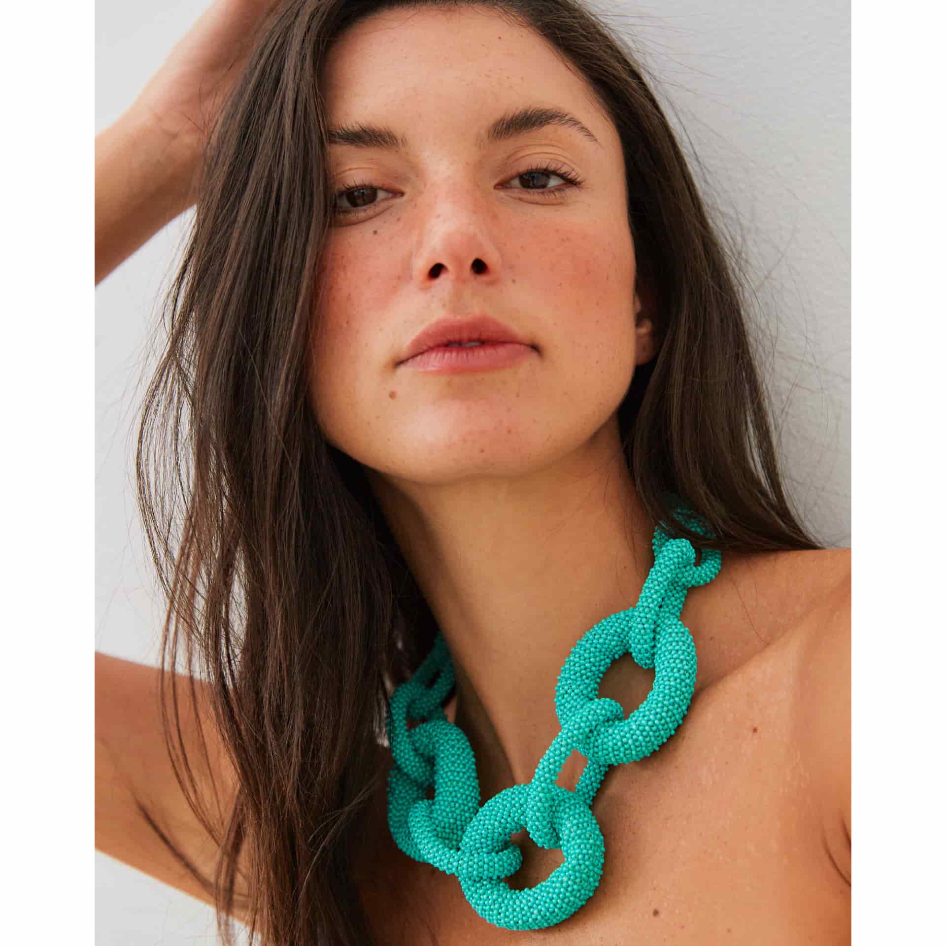 Link Beaded Necklace - miniatura 20