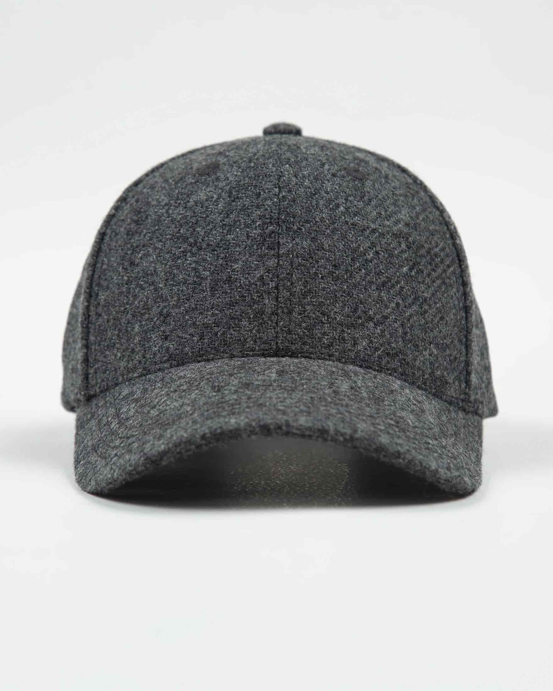Gorra Baseball Lana Gris Oscuro - miniatura 3