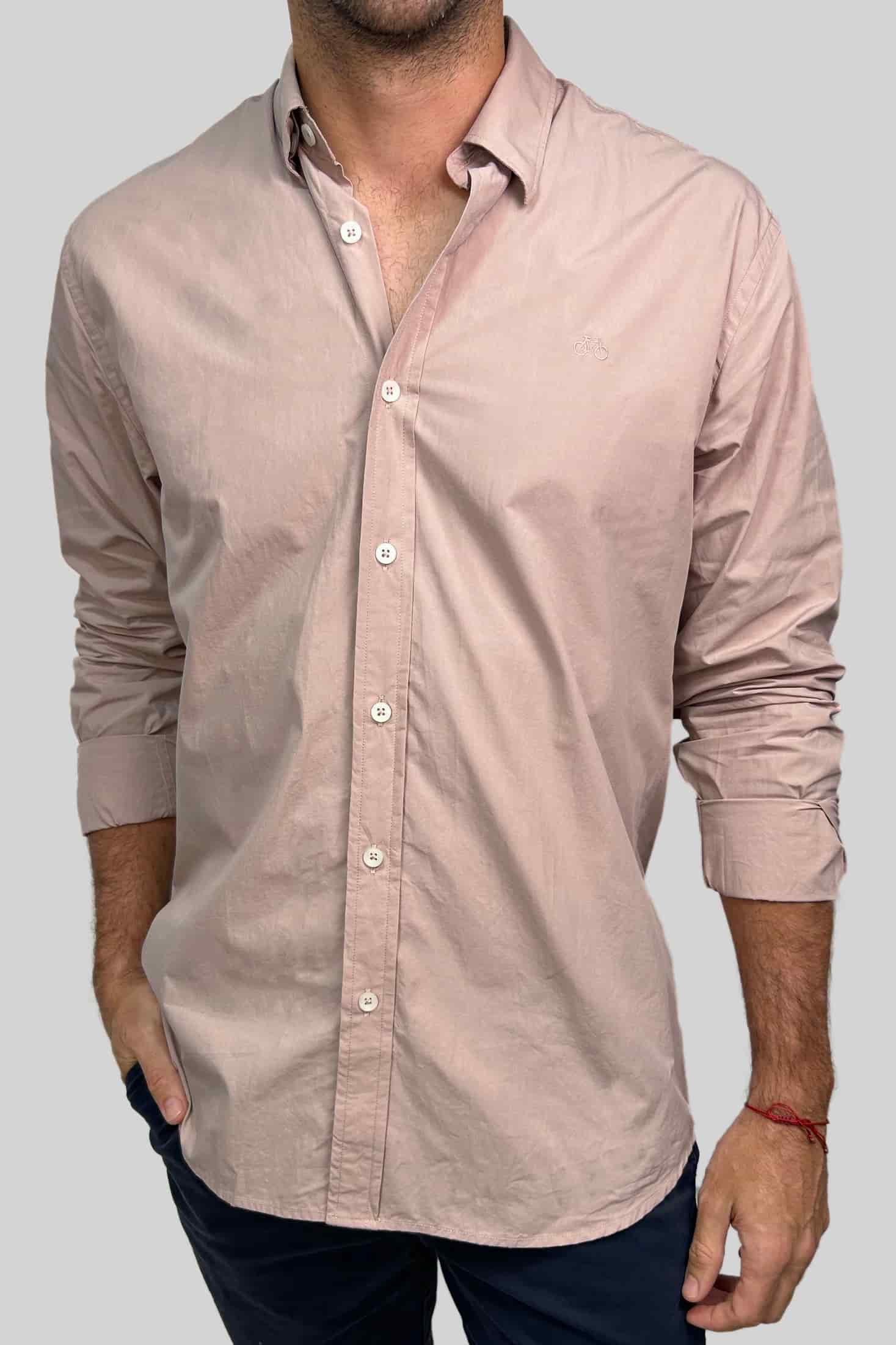 CAMISA PLAIN ROSE - miniatura 1