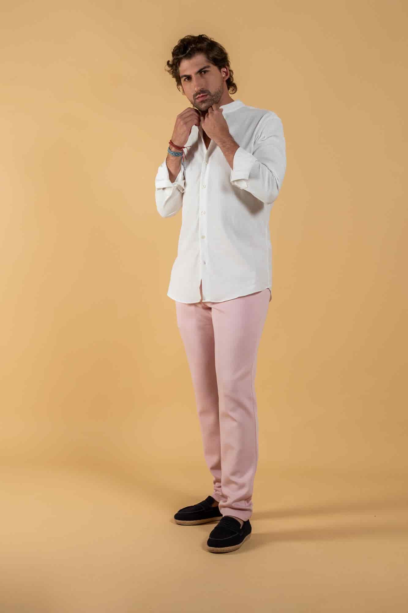 PANTALON POCKET ROSADO CLARO - miniatura 4