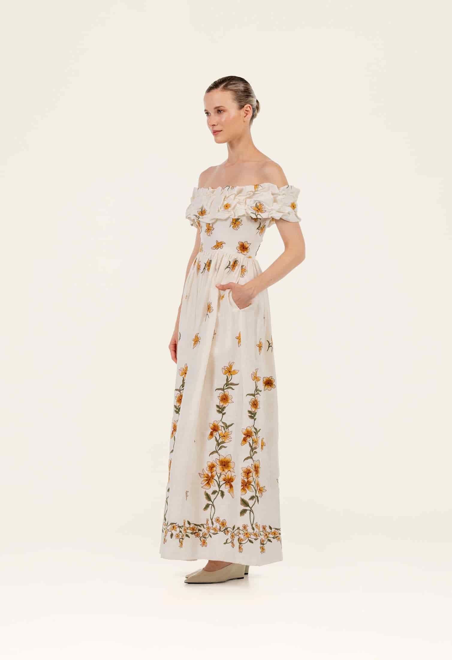 Espliego Promesa Maxi Dress - miniatura 4