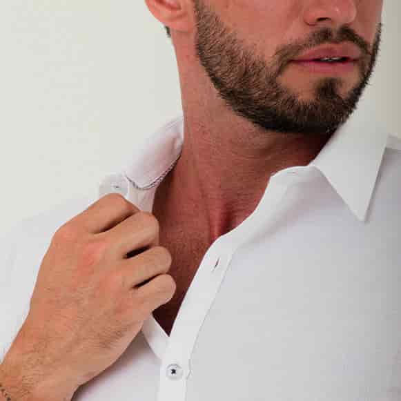 CAMISA MC 100% ALGODON TEXTURA HOMBRE - miniatura 6