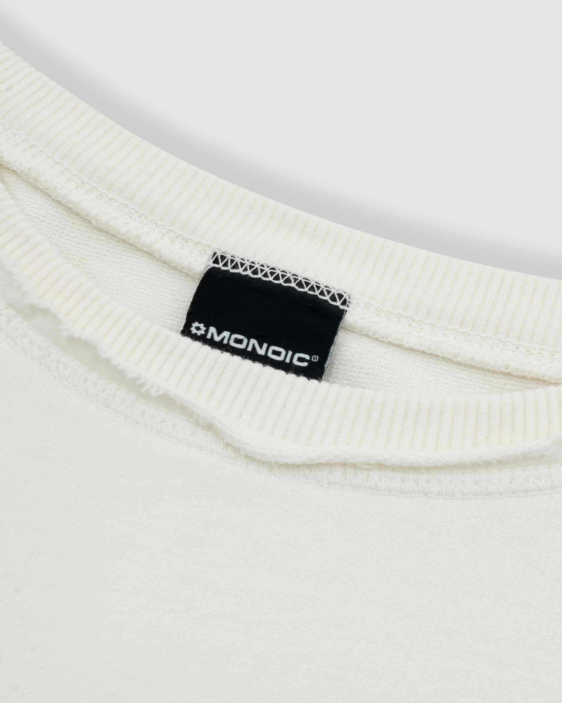 Long Sleeve Boxy T-Shirt – Off White - miniatura 4