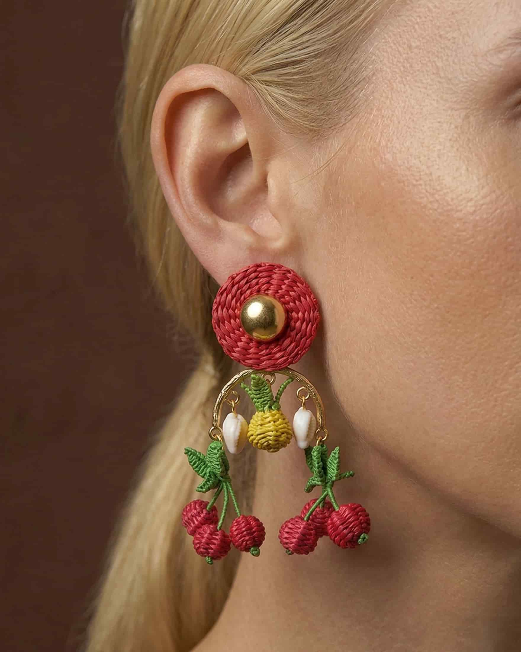 Paprika Maxi Earrings - miniatura 1