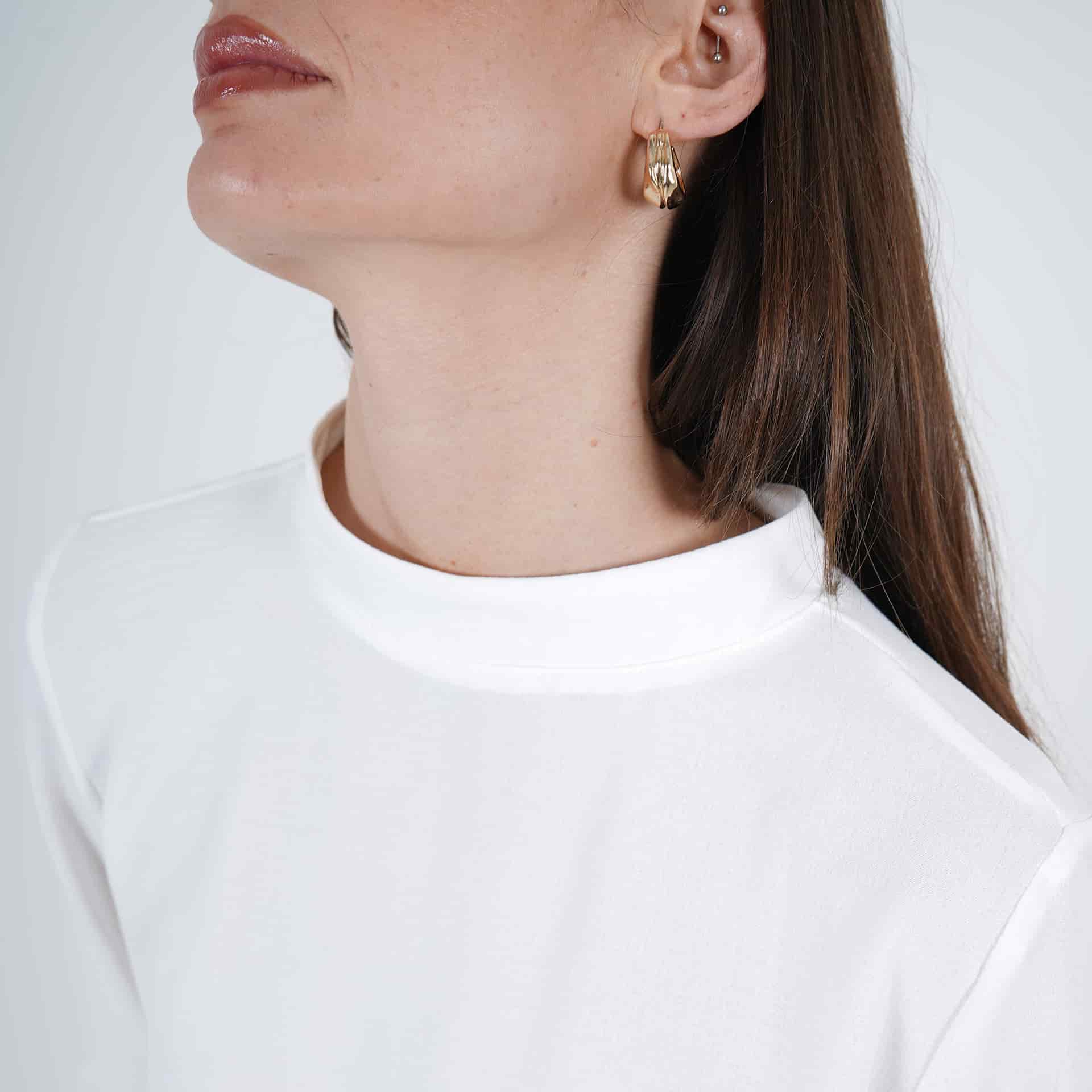 Blusa Cuello Alto Manga Larga - miniatura 5