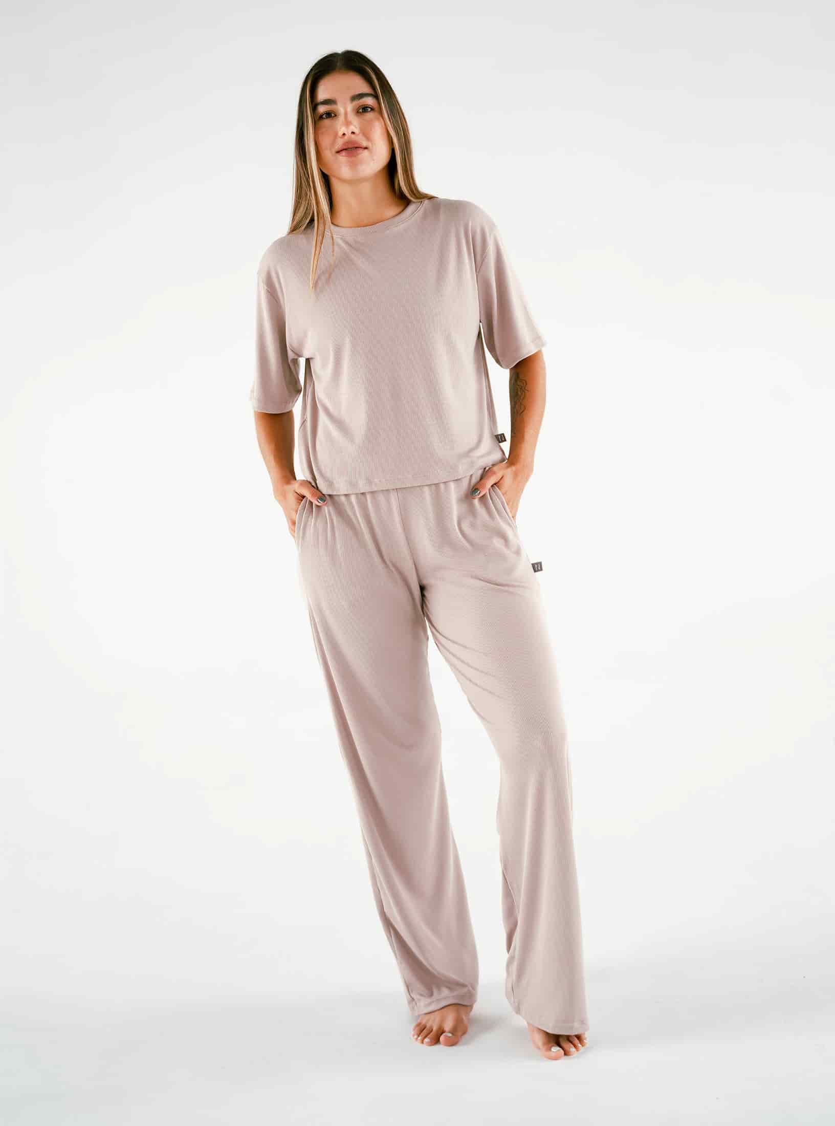 Cozy Rib Set - Latte - miniatura 4