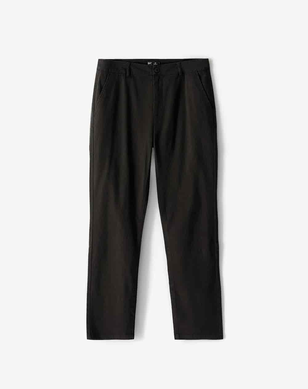 Pantalón slim tiro medio café hombre - miniatura 6