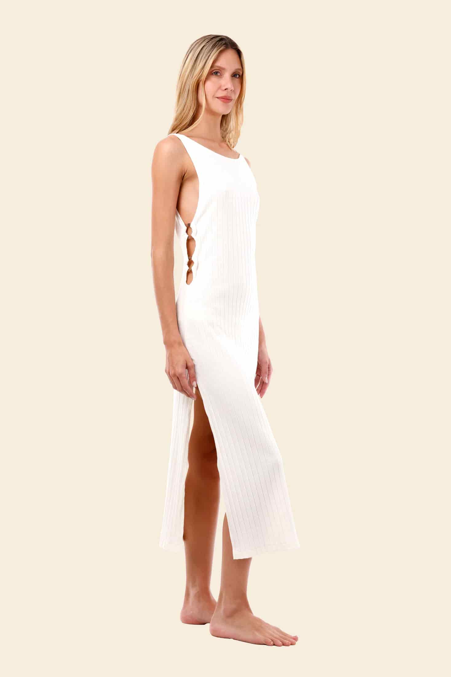 Ivory Cosmo Dress - miniatura 3