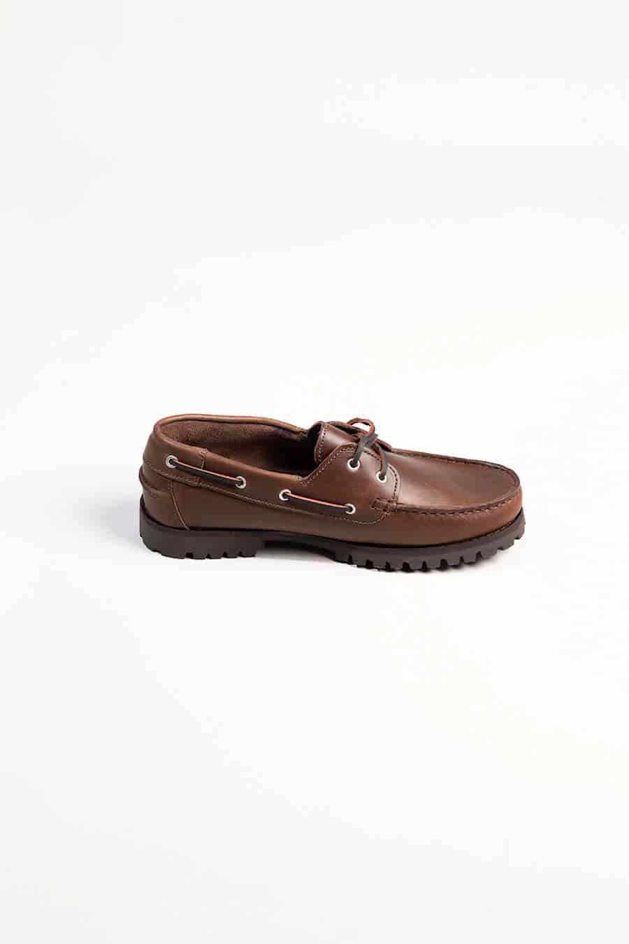 Men's moccasin nautical cord brown - miniatura 6
