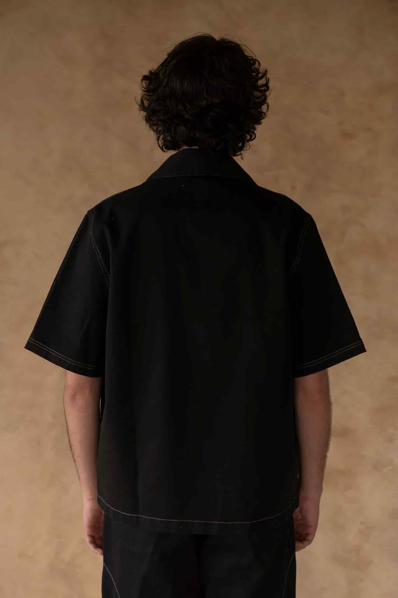 Camisa veranera negra - miniatura 3