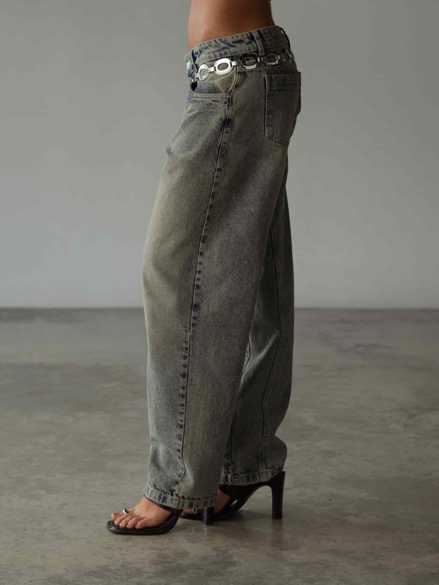 LONG BARREL JEAN - SUNBLEACHED - miniatura 7