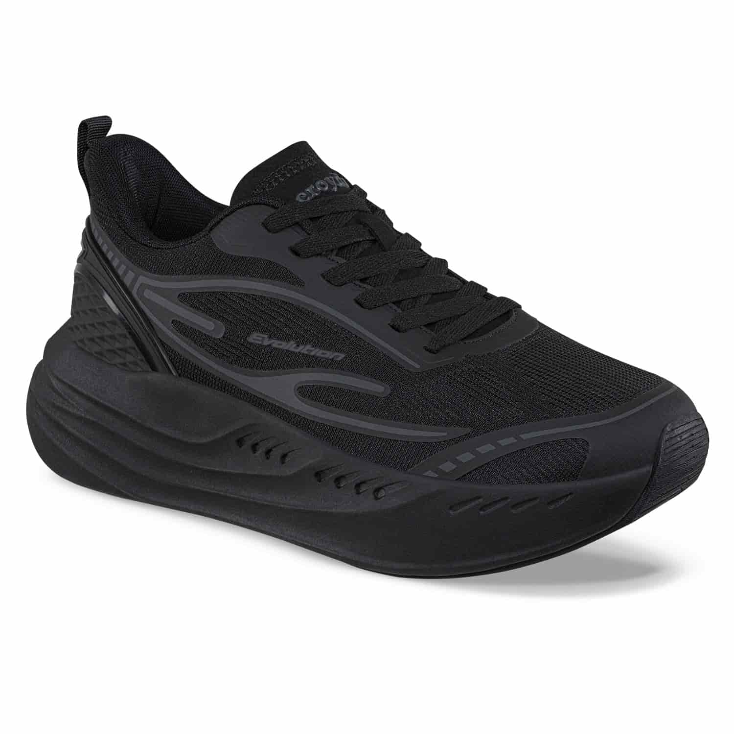 Tenis Running Ziroc Negro-Negro Croydon Para Hombre - miniatura 1