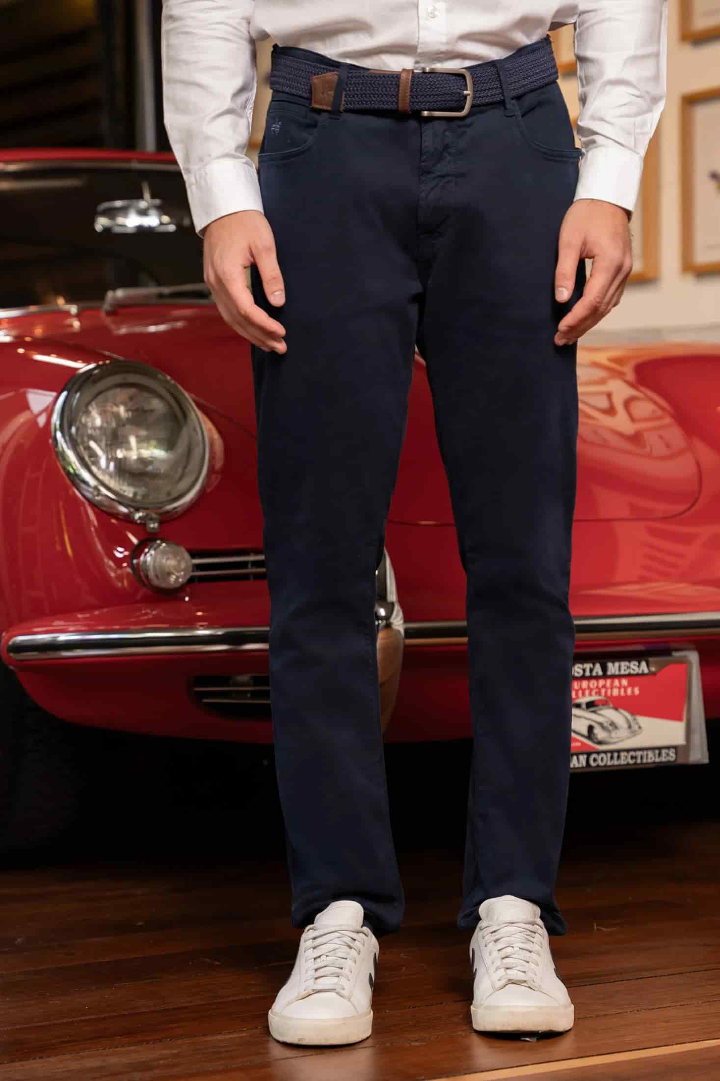 Pantalón cinco bolsillos Armatura Azul Oscuro - miniatura 1