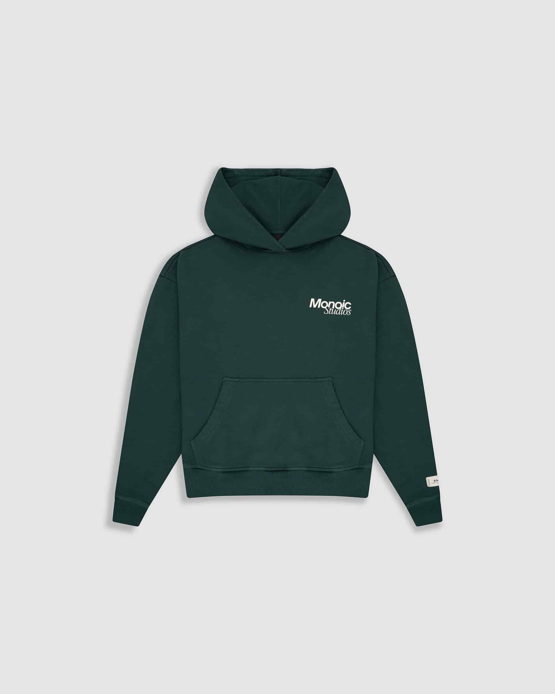 Hoodie Manhattan - Forest Green - miniatura 3