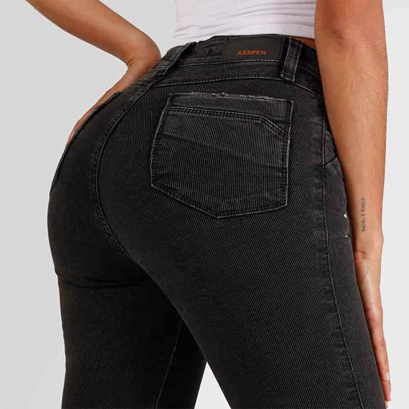 Jean dama Skinny Ax-2588 gris - miniatura 3