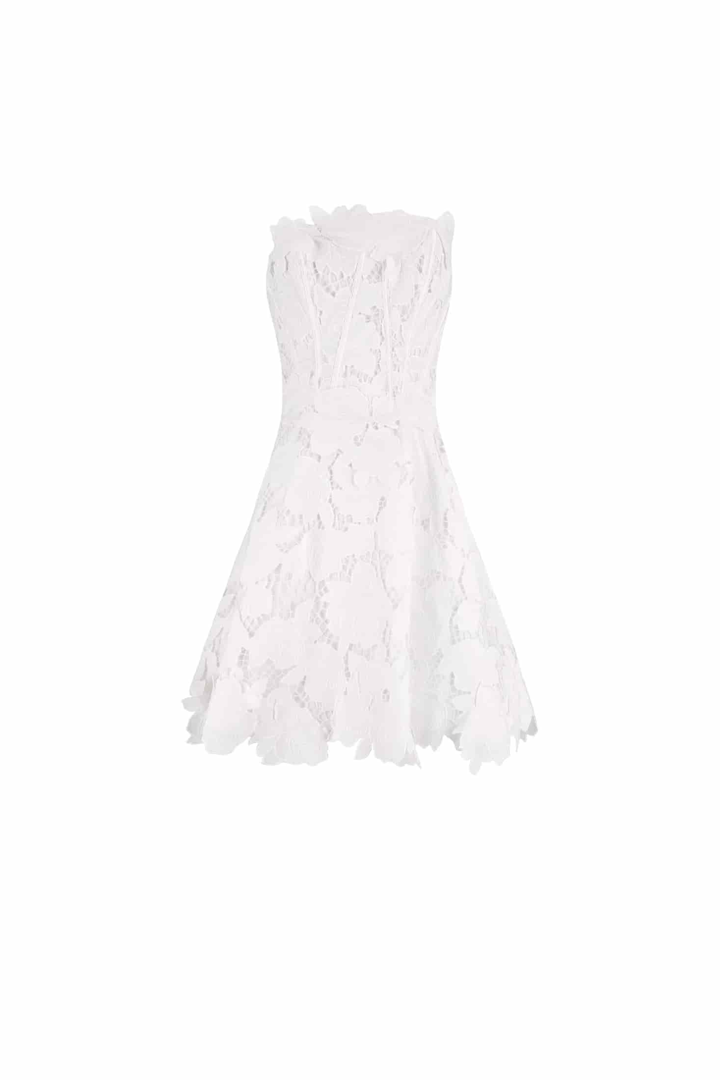 VESTIDO ELLIPSE AURA CRUDO - miniatura 4