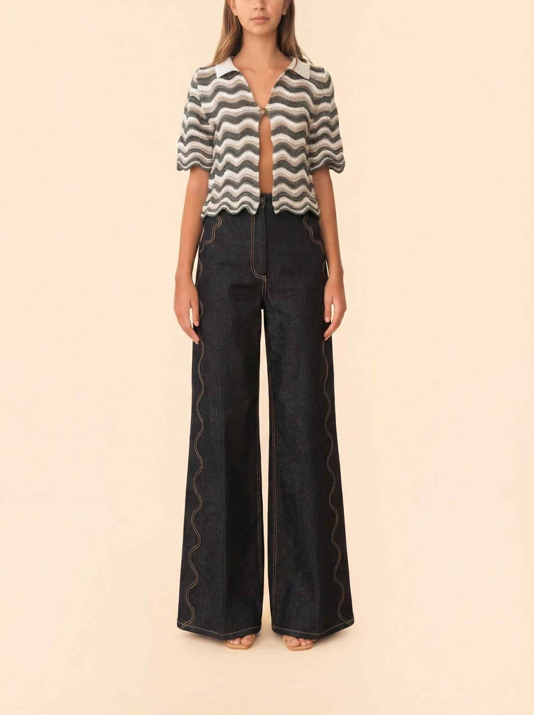 MALAI JEAN NAVY - miniatura 3