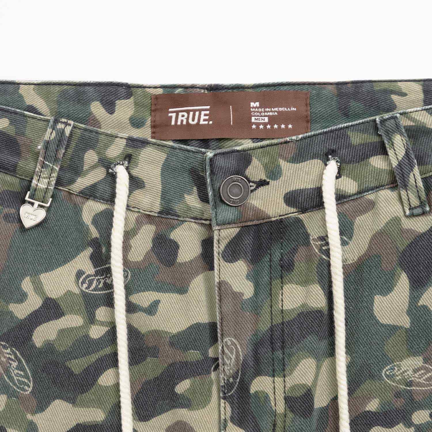 Intuition Camo Cargo Jorts - Green - miniatura 6