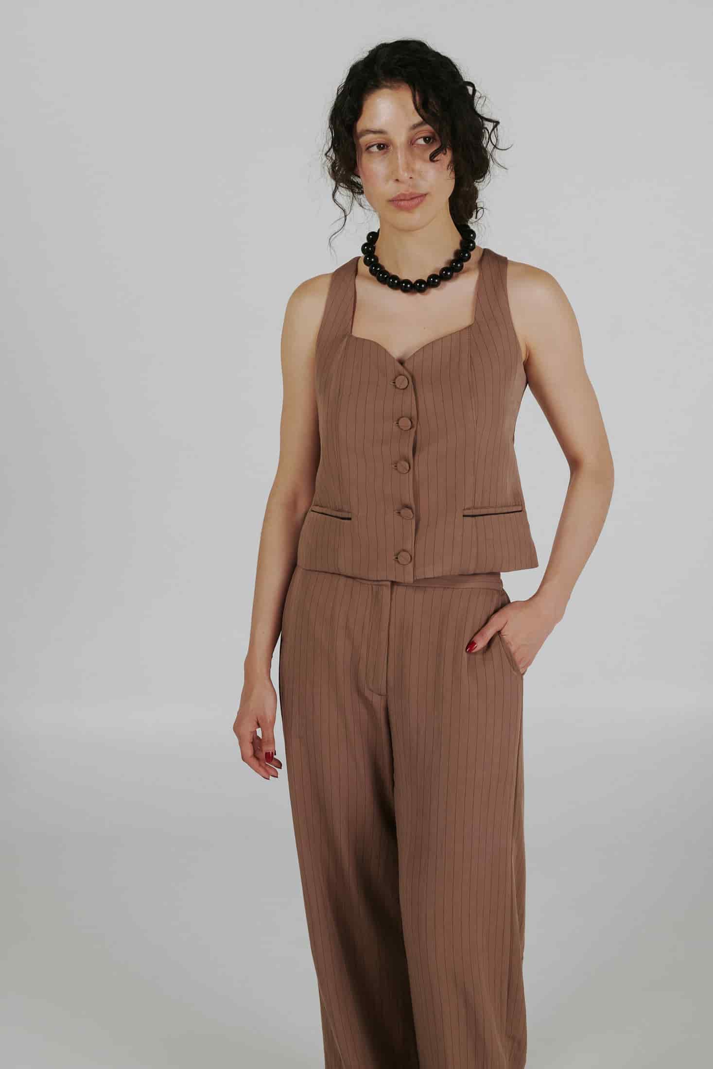 Silencio Mocca Vest - miniatura 4