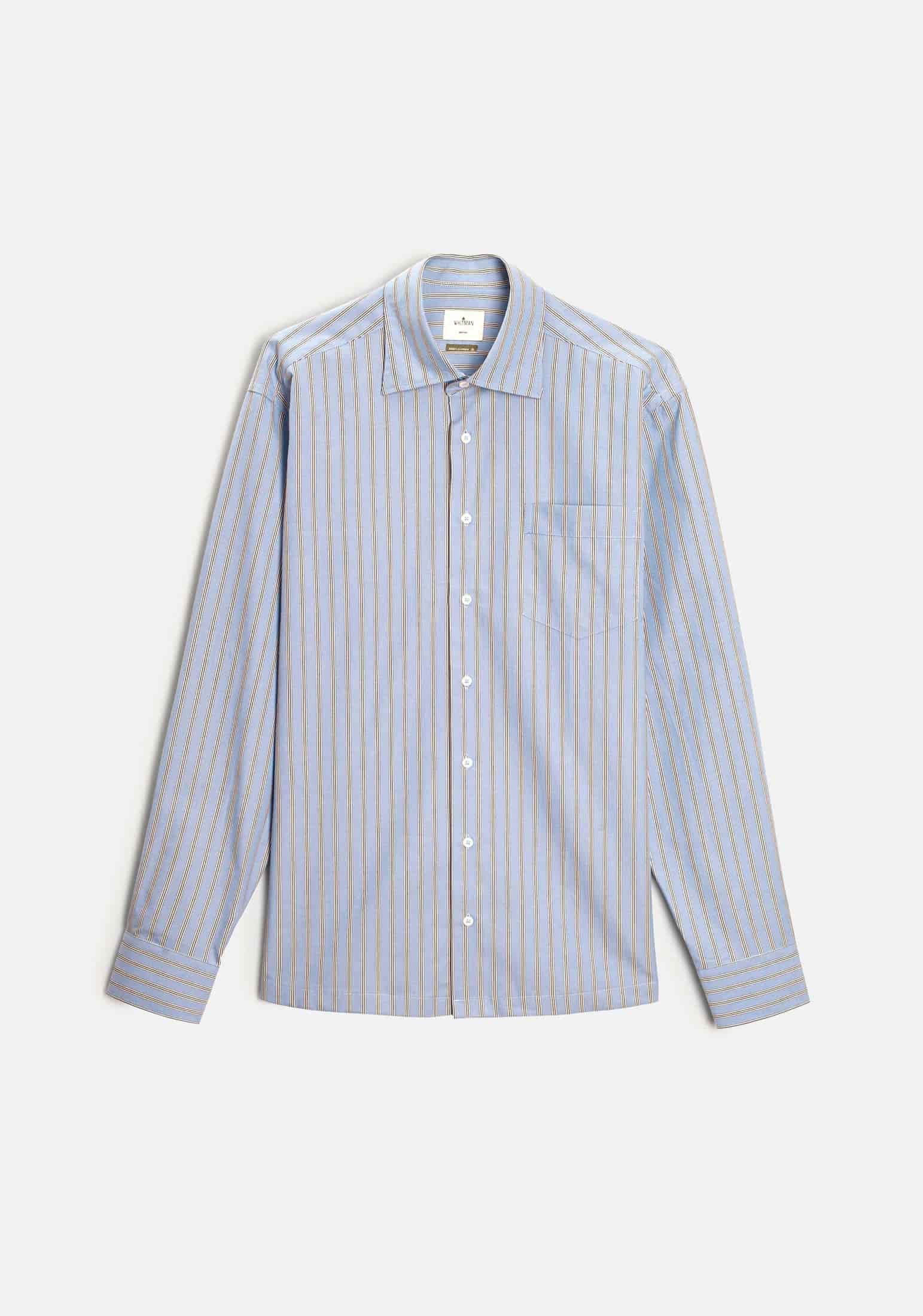 Camisa H CI Jamaica Rayas Grd Azul Medio - miniatura 2