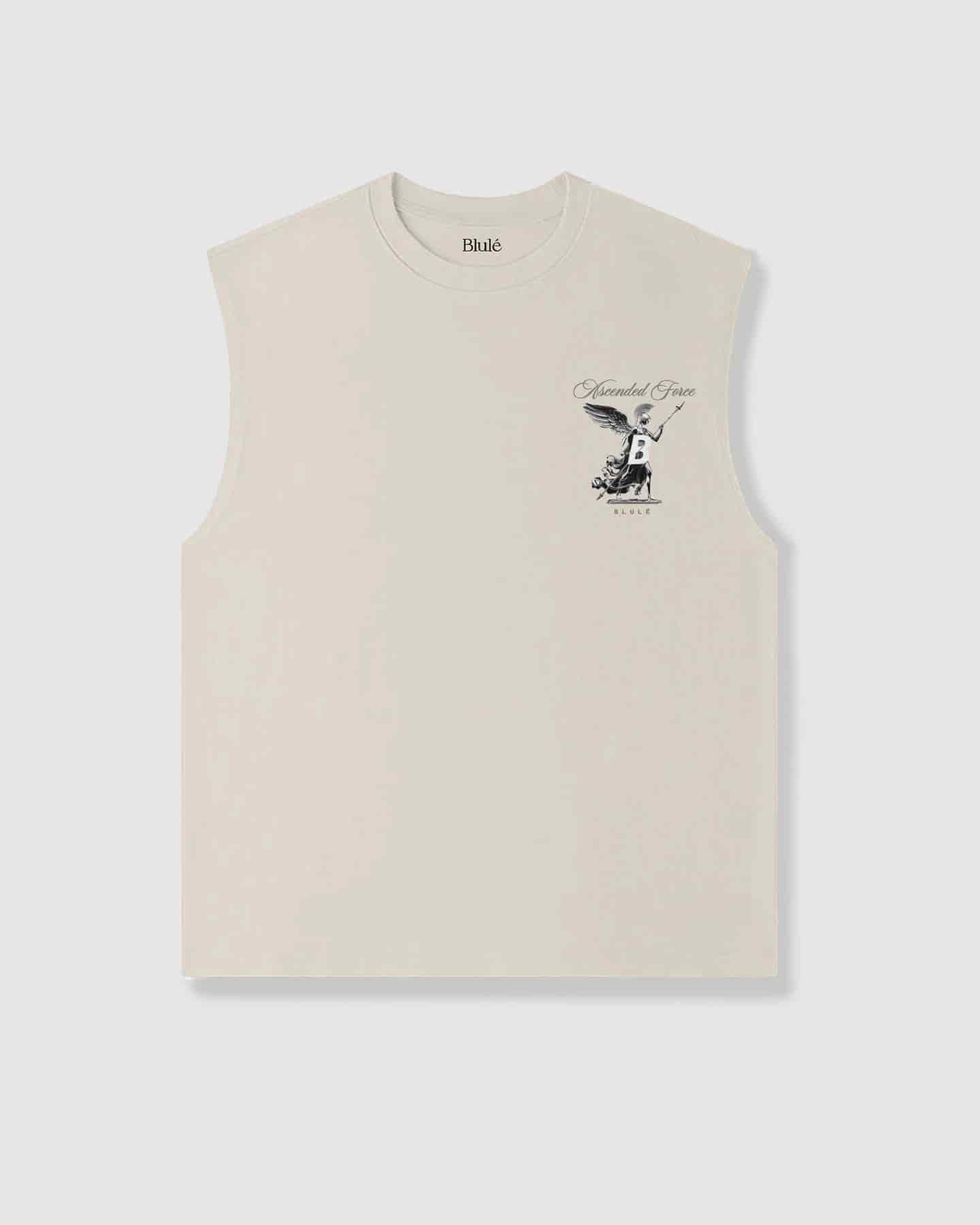 Oversized Sleeveless Ascended Force Vanilla - miniatura 2