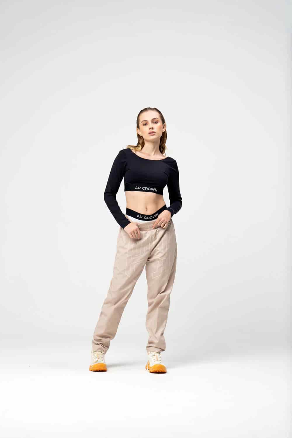 BREW BLACK CROP TOP - miniatura 1