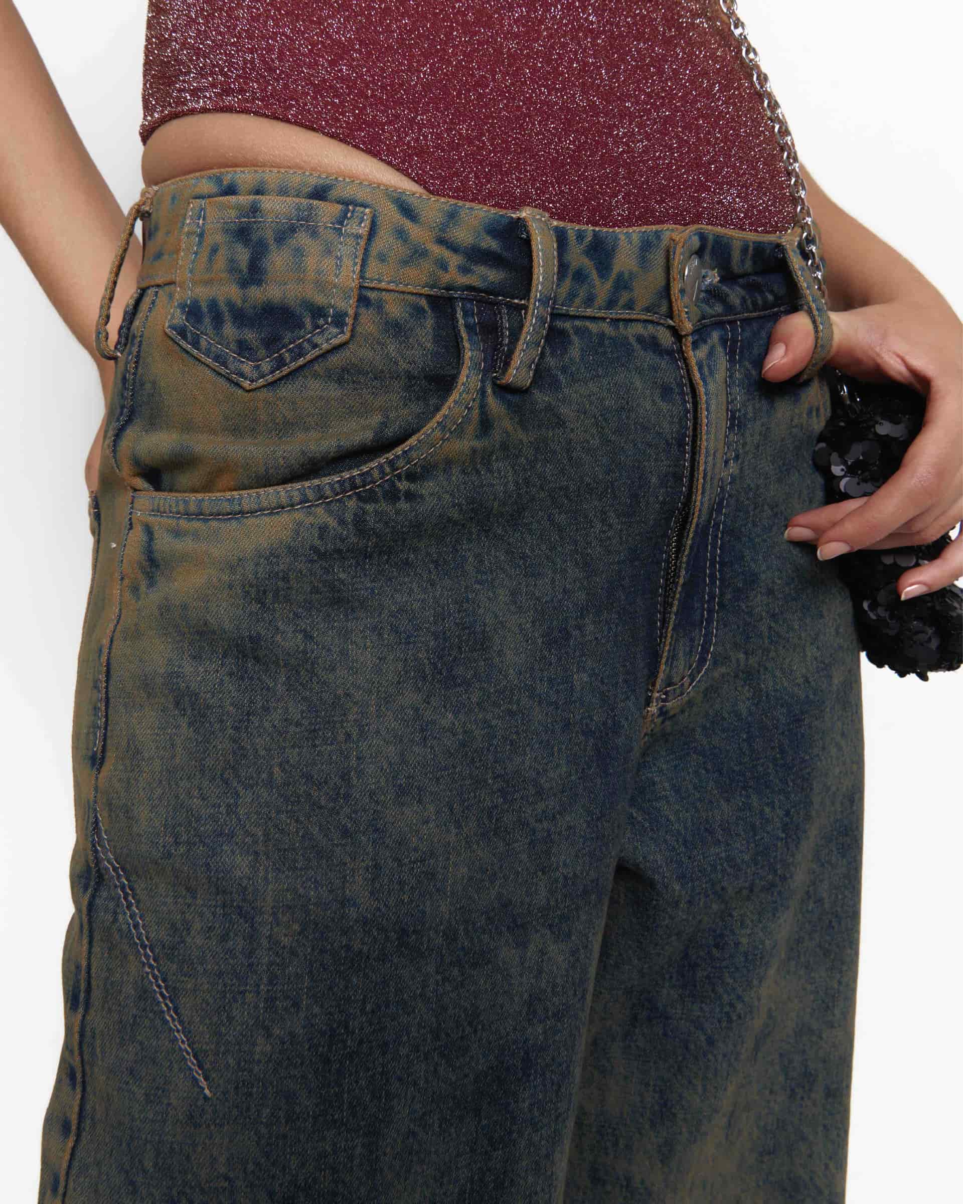 CORRODED POCKET JEANS - miniatura 2