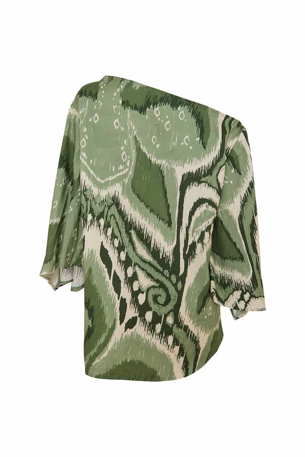 Blusa abigail Verde oliva - miniatura 3