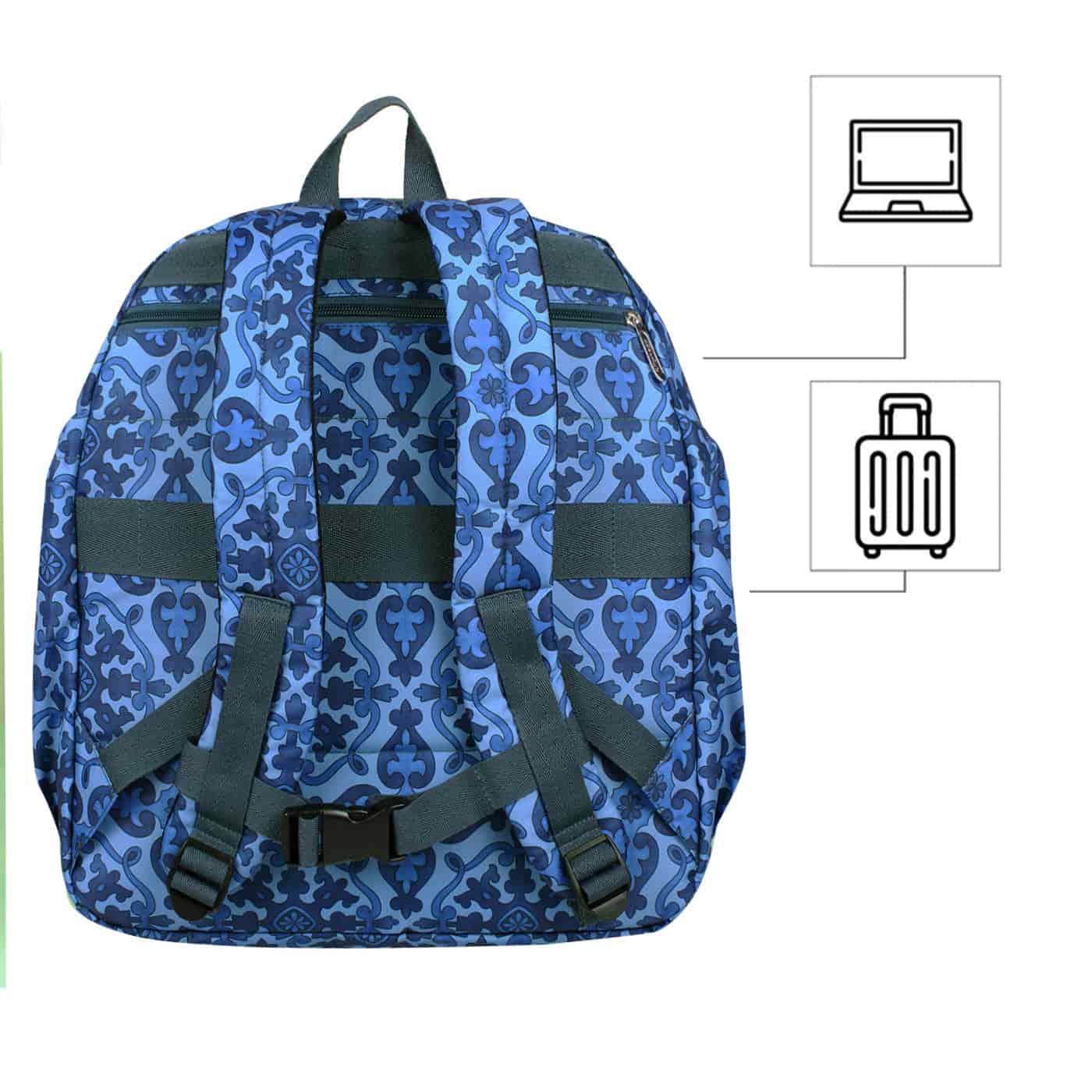Morral Cabina Tapa Ultra Estampado Gema Citybags - miniatura 4