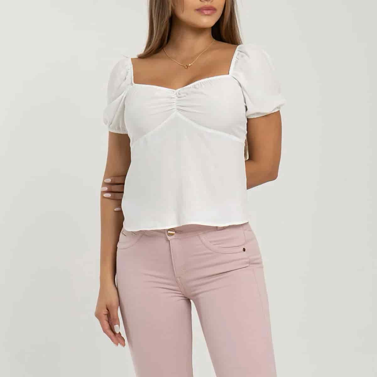 Blusa Manga Corta Tulips - miniatura 3