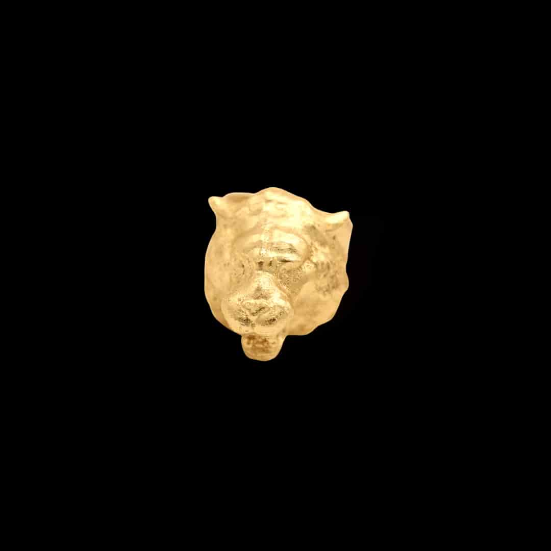 Anillo con cabeza de tigre - miniatura 2
