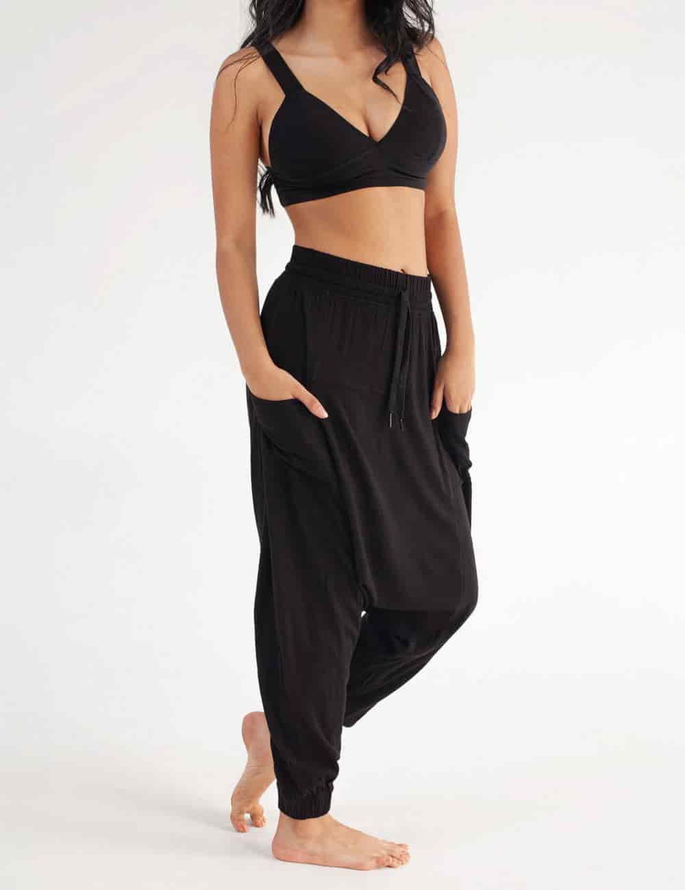 Pantalón Aladino negro mujer - miniatura 5