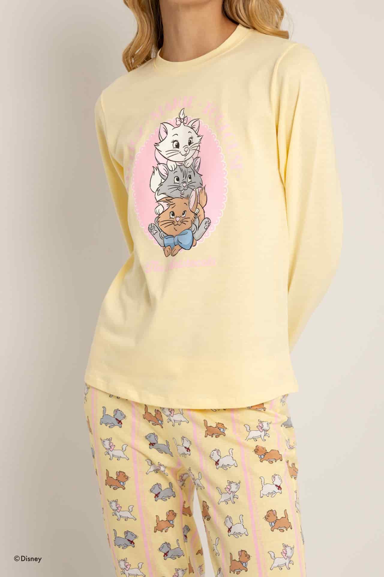 Set pantalon Niza amarillo - miniatura 2