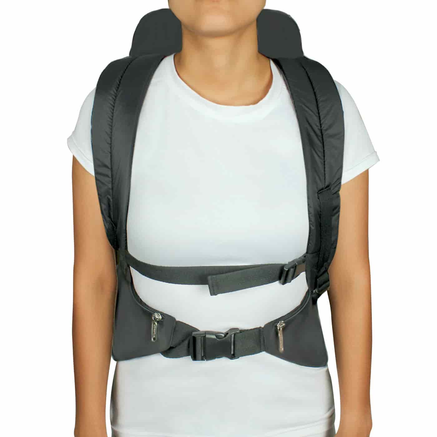 Morral Viajero XL Plegable Citybags Light Gris - miniatura 6