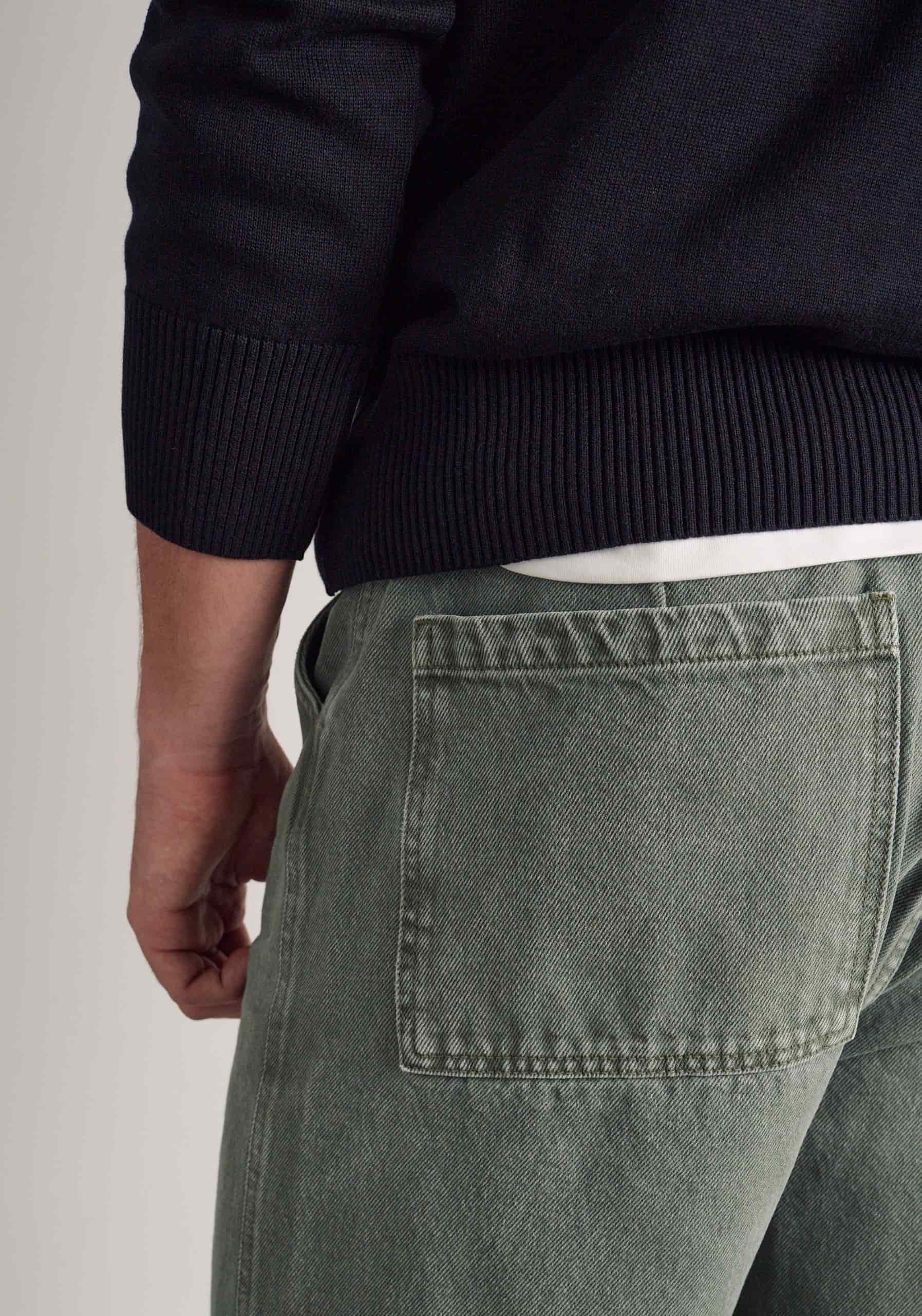 Pantalon H Dylan 5 Bols Verde - miniatura 5