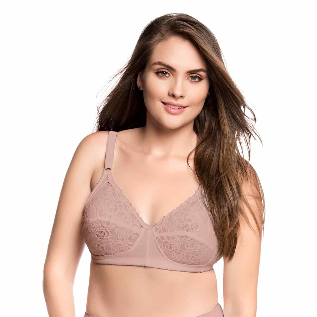 BRASIER CLÁSICO SIN AROS CON CARGADERAS ANCHAS - miniatura 3
