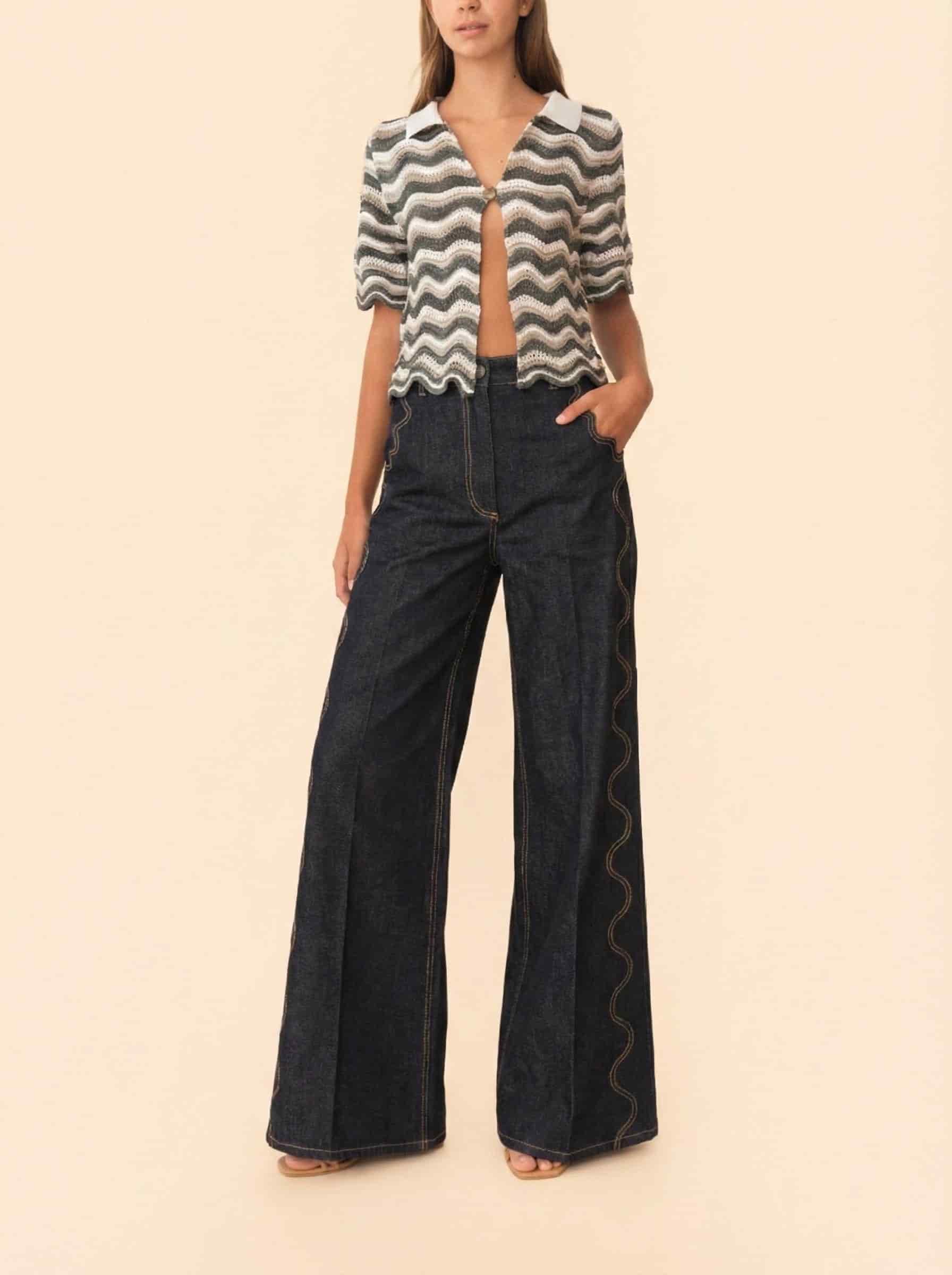 MALAI JEAN NAVY - miniatura 2
