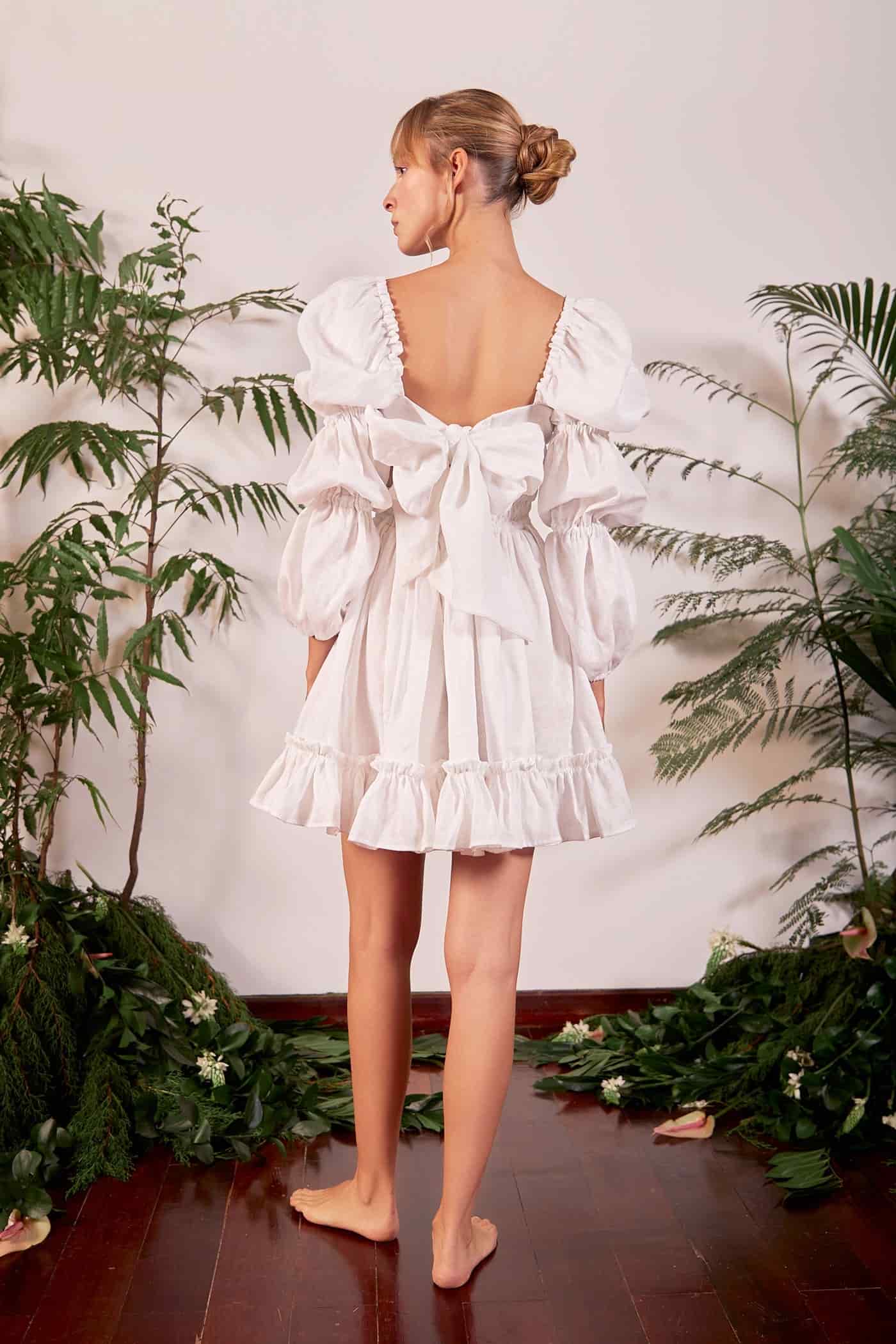Caléndula Mini White Dress - miniatura 3