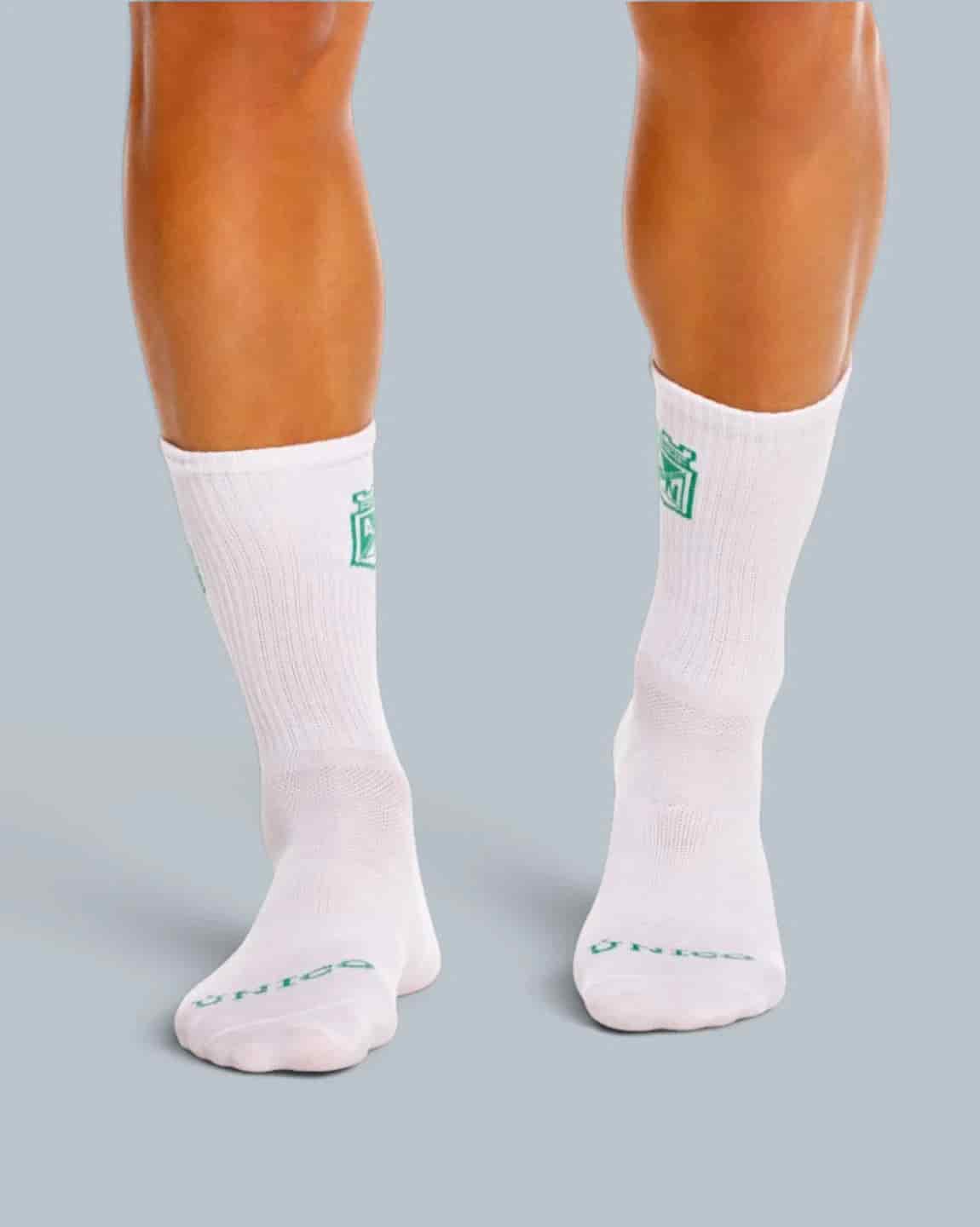 MEDIAS UNICO DEPORTIVA JUNTOS BLANCA A/N - miniatura 1